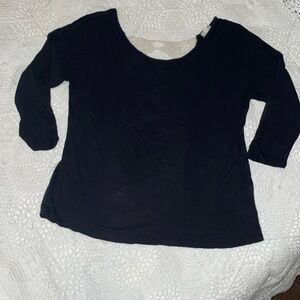 Eyeshadow peekaboo back top